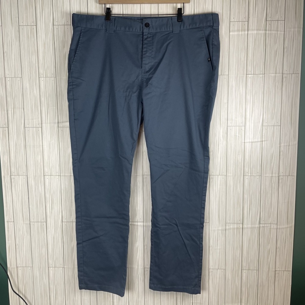 Sullen Art Collective Mens Blue Skull Cotton Blend Chino Pant Size‎ 42